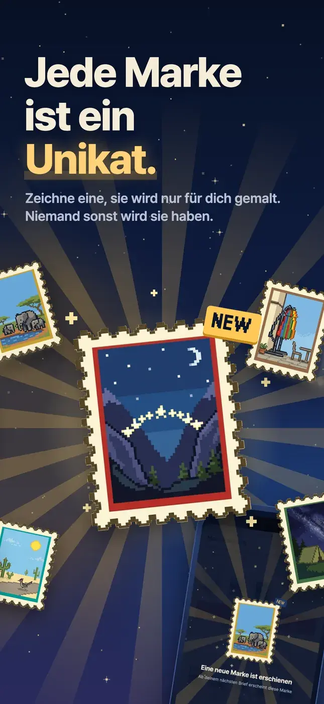 Jede Marke ist ein Unikat.