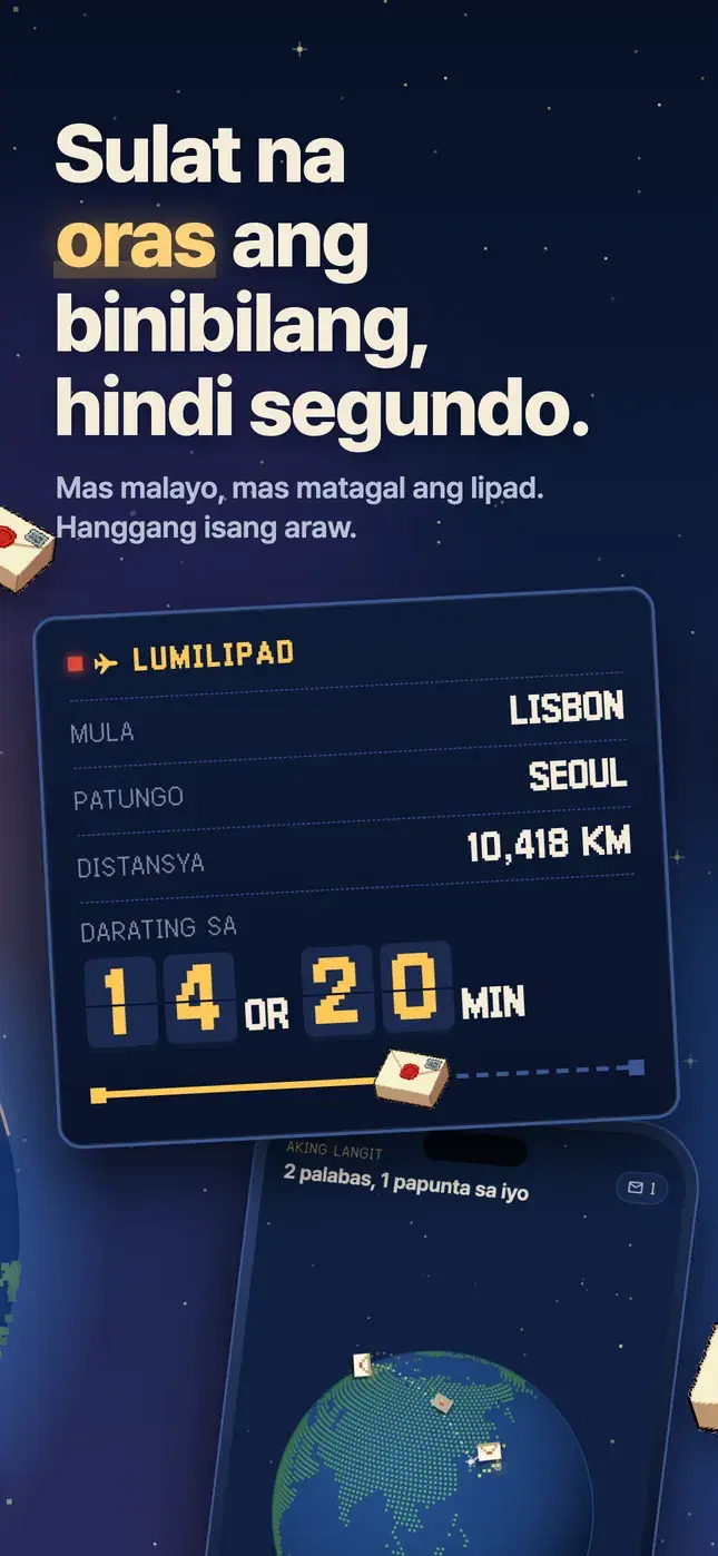 Sulat na oras ang binibilang, hindi segundo.
