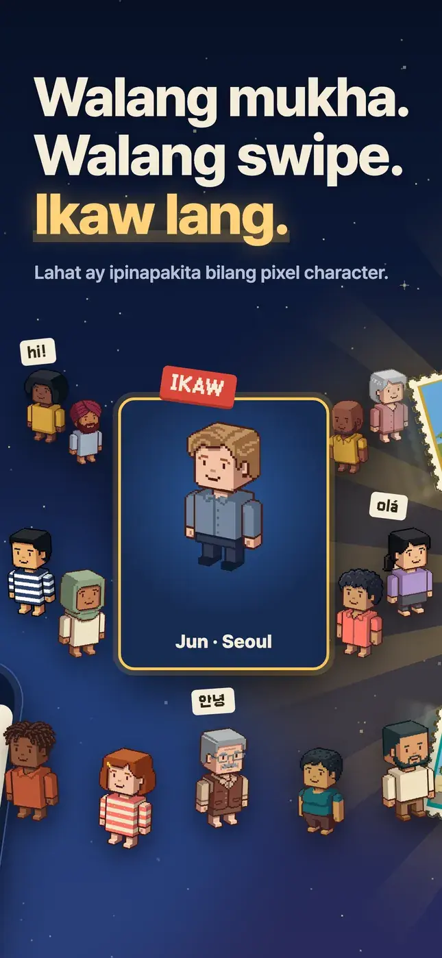 Walang mukha. Walang swipe. Ikaw lang.