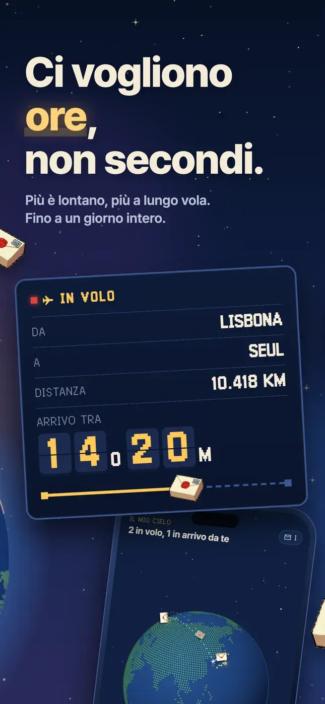 Ci vogliono ore, non secondi.